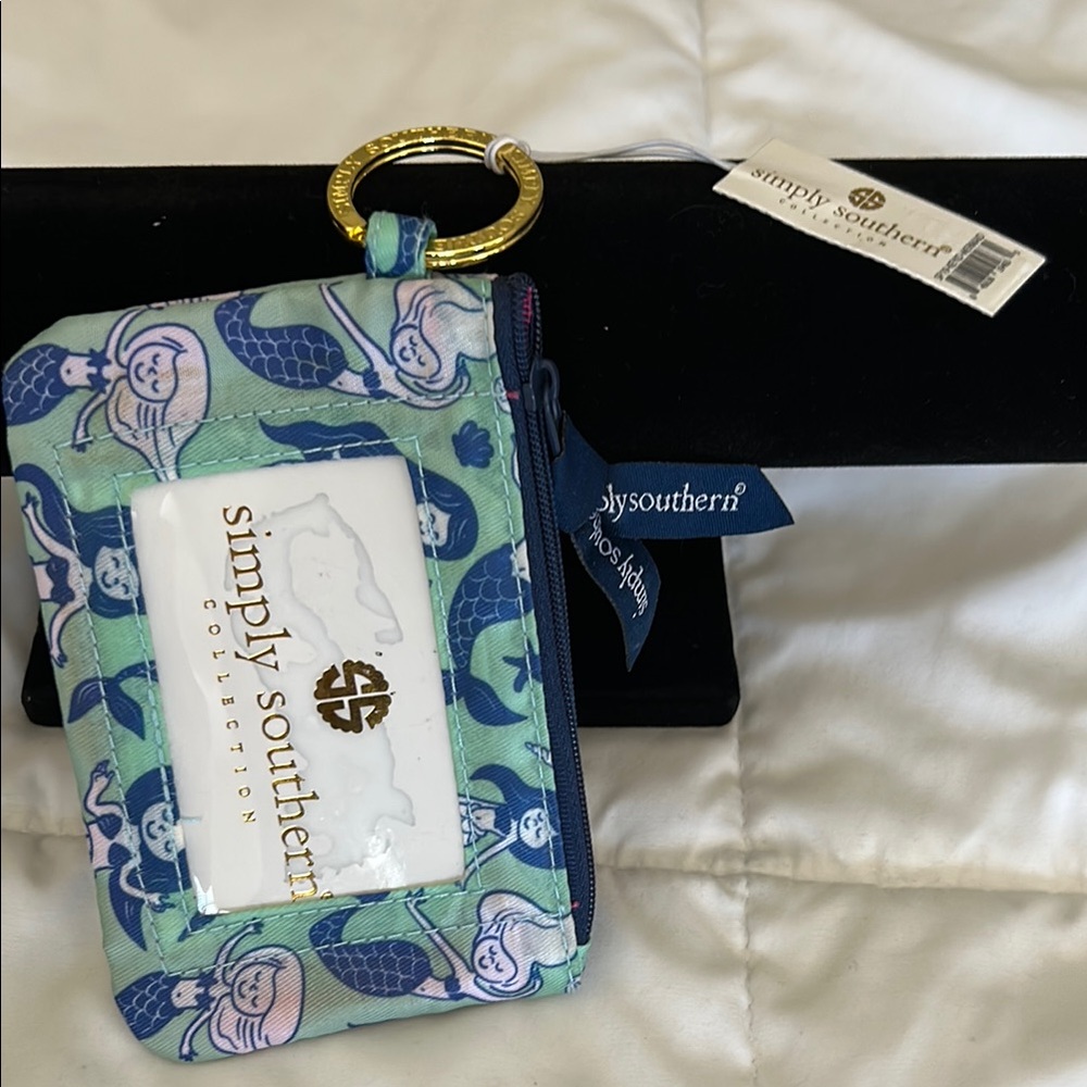 Simply Southern Mermaid Print Coin/ID Purse